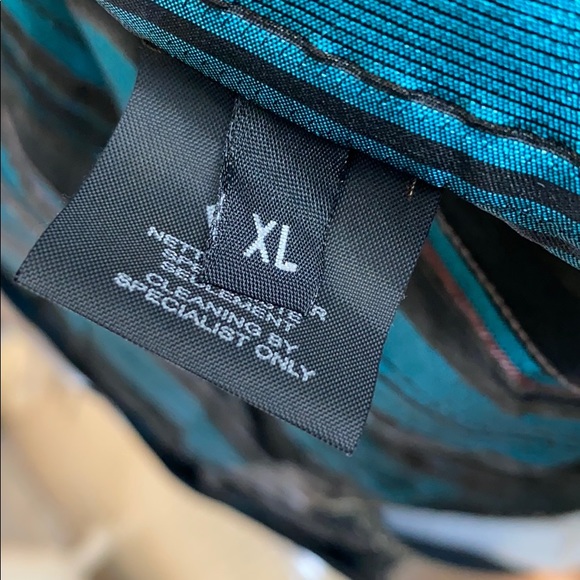 Boutique black leather jacket. Fits like a size 12 - Picture 7 of 8